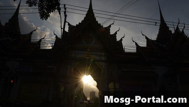 Rascunhos históricos desenterraram um templo antigo na Tailândia