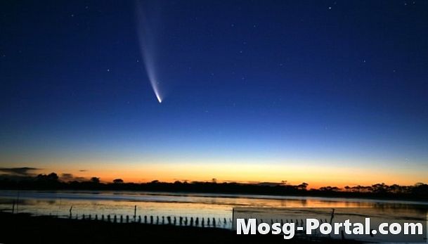 Hvordan går kometer i bane rundt solen?