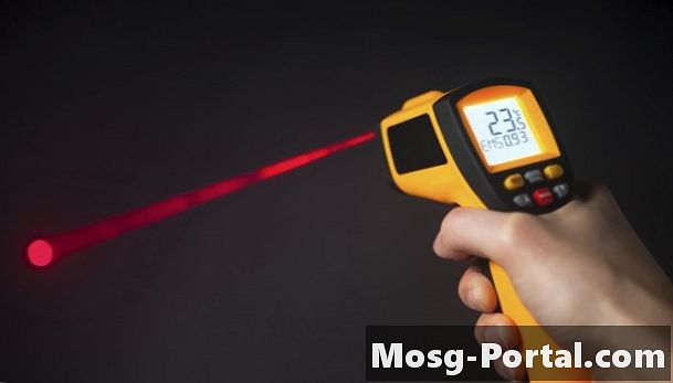 Como funcionam os termômetros a laser?