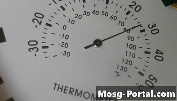 Как да се измери външната температура