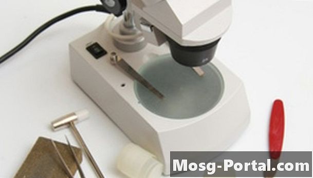 Hur man uppskattar storleken på ett prov med ett mikroskop