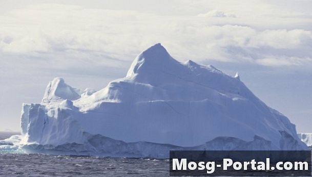 Die Auswirkung der globalen Erwärmung auf Eisberge
