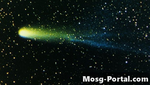 Од којих материјала се састоје комета?